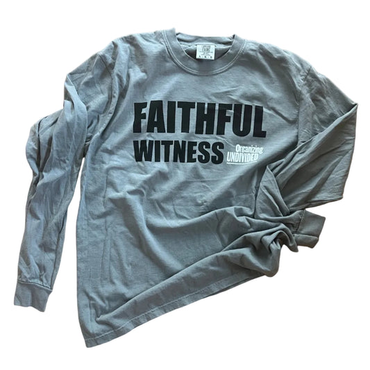 faithful witness shirt